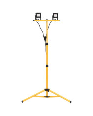 Projecteur à LED avec trépied 2x10 W Blanc chaud | Mobilier & Déco