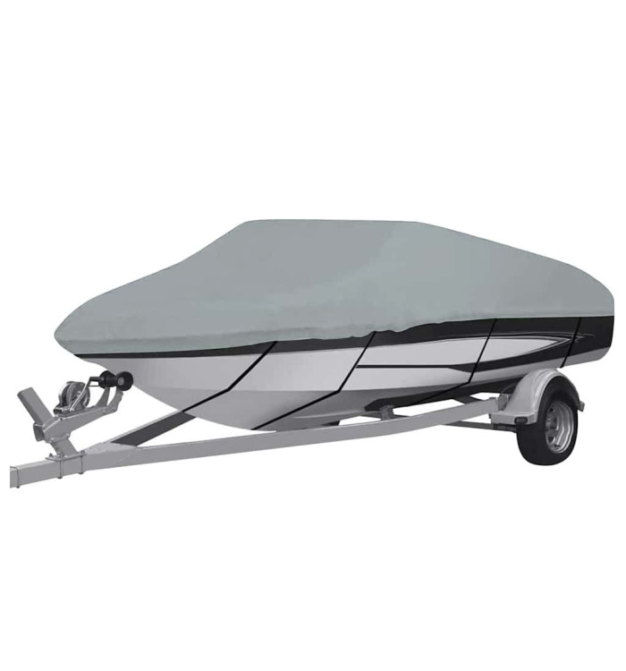 Housse de bateau Gris 660x235x40 cm | Mobilier & Déco