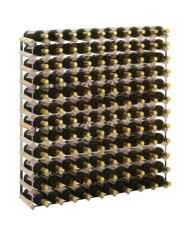 Casier à bouteilles 120 bouteilles Pinède solide | Mobilier & Déco