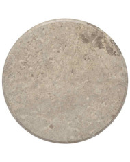 Dessus de table Gris Ø60x2,5 cm Marbre | Mobilier & Déco