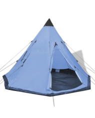 Tente pour 4 personnes Bleu | Mobilier & Déco
