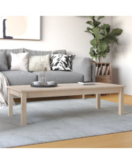 Table basse 110x50x30 cm Bois massif de pin | Mobilier & Déco
