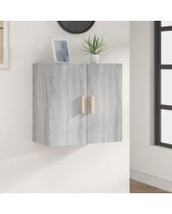Armoire murale Sonoma gris 60x30x60 cm Bois d'ingénierie | Mobilier & Déco