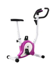Vélo d'appartement avec résistance à courroie Violet | Mobilier & Déco