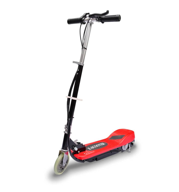 Trottinette électrique 120 W Rouge | Mobilier & Déco