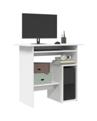 Bureau Blanc 80x45x74 cm Bois d’ingénierie | Mobilier & Déco