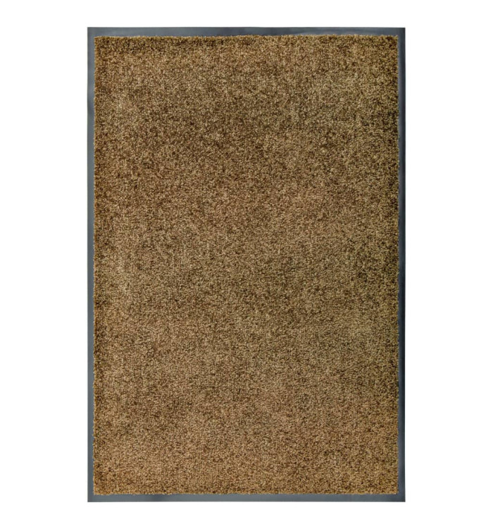Paillasson lavable Marron 60x90 cm | Mobilier & Déco