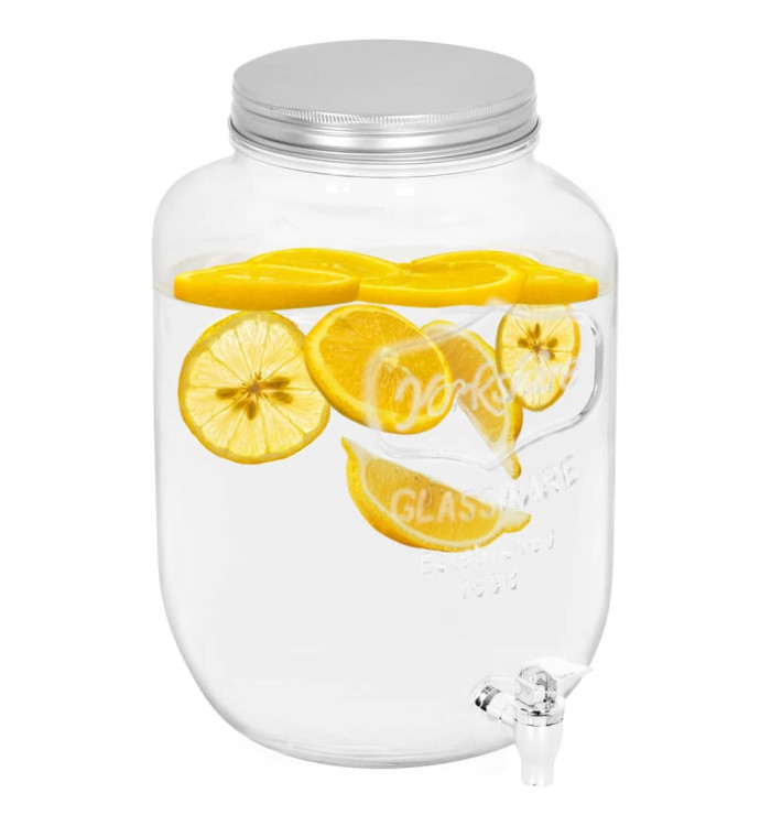 Distributeur de boissons 8050 ml Verre | Mobilier & Déco