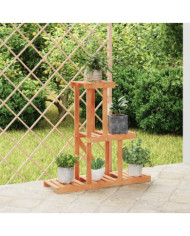 Support à fleurs 81x25x75,5 cm bois massif de sapin | Mobilier & Déco