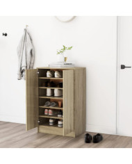 Armoire à chaussures Chêne Sonoma 60x35x92 cm Bois d’ingénierie | Mobilier & Déco