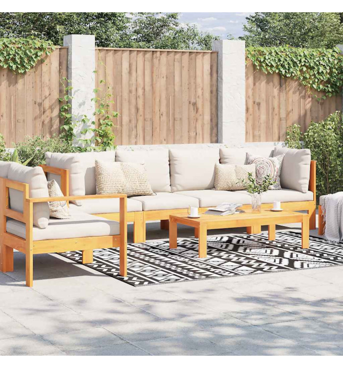 Tapis d'extérieur ARAKIL Noir 160x230 cm PP | Mobilier & Déco