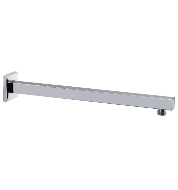 Bras de support de douche Carré Inox 201 Argenté 40 cm | Mobilier & Déco