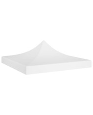 Toit de tente de réception 2x2 m Blanc 270 g/m² | Mobilier & Déco