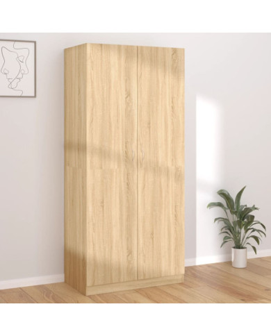 Garde-robe Chêne sonoma 90x52x200 cm Bois d’ingénierie | Mobilier & Déco