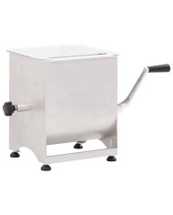 Mélangeur de viande avec boîte de vitesse Argenté Inox | Mobilier & Déco
