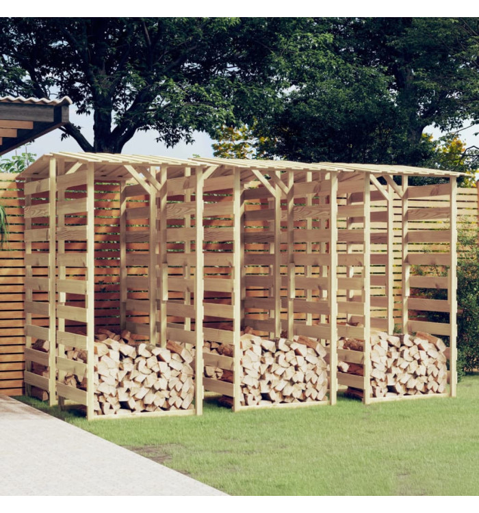 Pergolas avec toits 6 pcs 100x90x200 cm Bois de pin imprégné | Mobilier & Déco