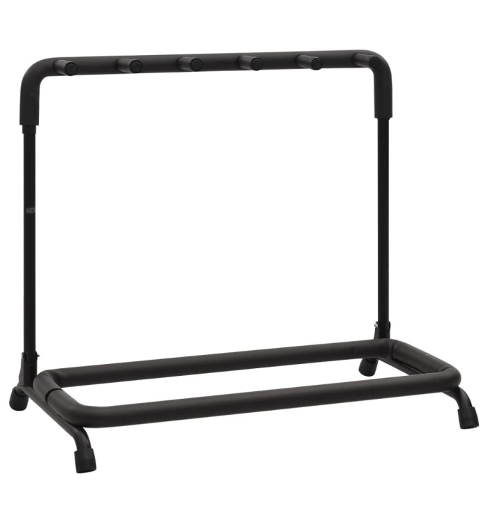 Support de guitare pliable avec 5sections noir 74x41x66cm acier | Mobilier & Déco