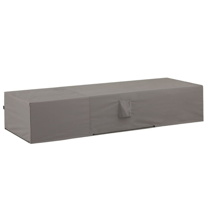 Madison Housse de bain de soleil 210 x 75 x 40 cm Gris | Mobilier & Déco