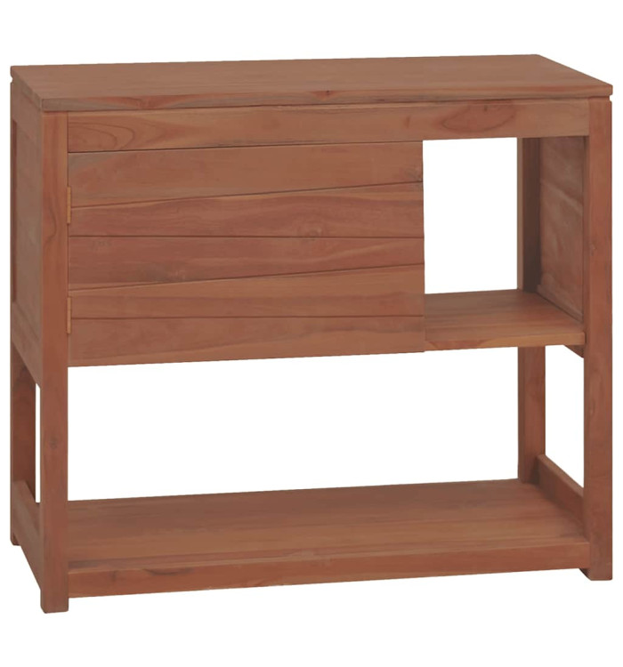 Armoire de salle de bain 85x40x75 cm bois de teck solide | Mobilier & Déco
