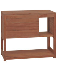 Armoire de salle de bain 85x40x75 cm bois de teck solide | Mobilier & Déco