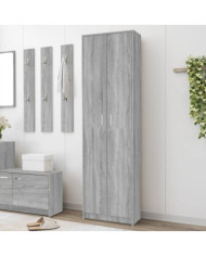 Garde-robe couloir Sonoma gris 55x25x189 cm Bois d'ingénierie | Mobilier & Déco