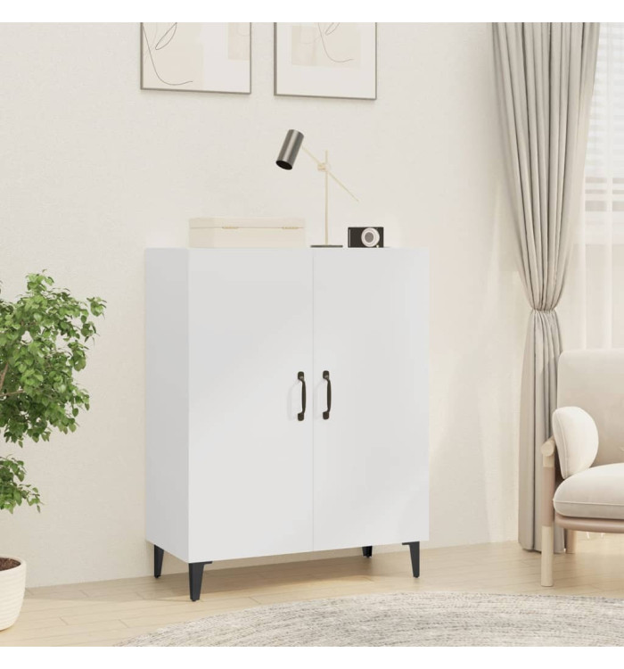 Buffet Blanc 70x34x90 cm Bois d'ingénierie | Mobilier & Déco