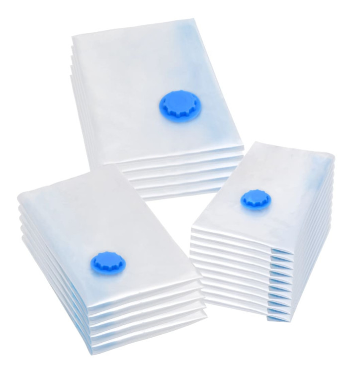 Sacs de voyage sous vide Sacs de vêtements 3 tailles 20 pcs | Mobilier & Déco