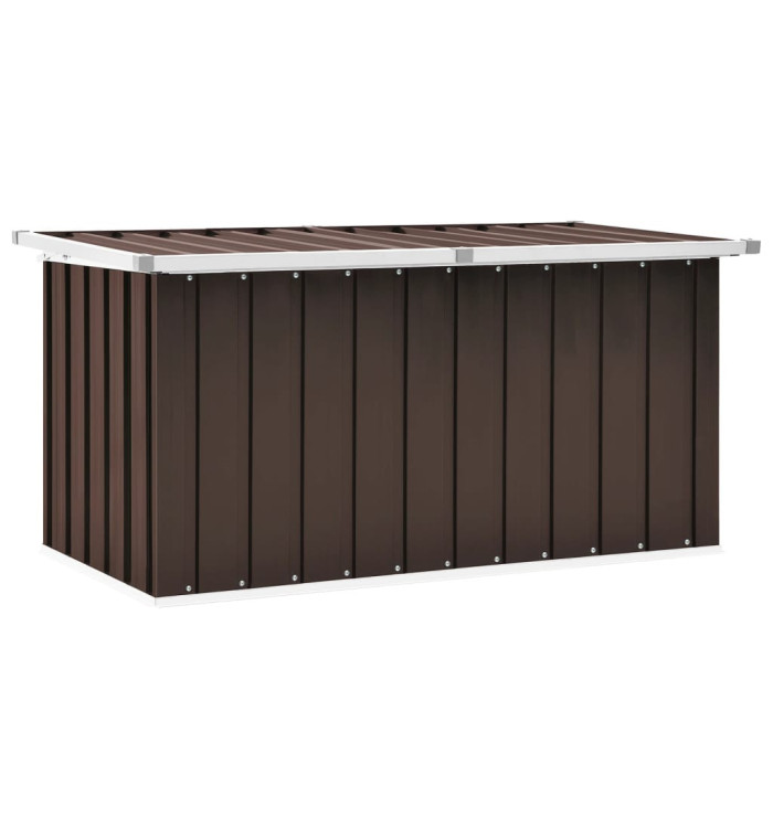 Boîte de rangement de jardin Marron 129x67x65 cm | Mobilier & Déco