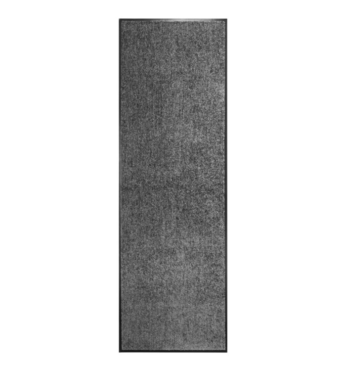 Paillasson lavable Anthracite 60x180 cm | Mobilier & Déco