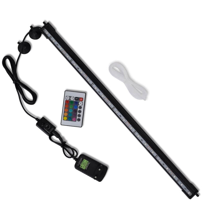 Lampe LED de bulles d'aquarium RVB 56,5 cm | Mobilier & Déco