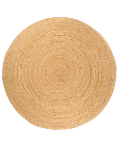 Tapis jute tressé 240 cm Rond | Mobilier & Déco