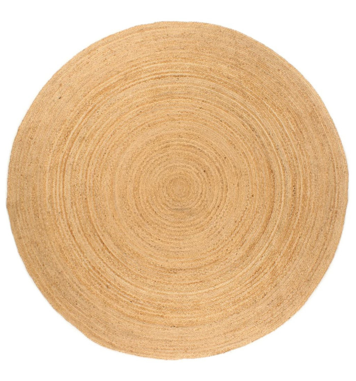 Tapis jute tressé 240 cm Rond | Mobilier & Déco