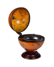 Support de vin sous forme de globe Bois d'eucalyptus | Mobilier & Déco