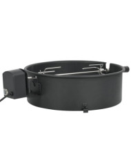 Kit d'anneau de rôtissoire barbecue 47 cm Noir | Mobilier & Déco