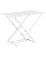 Étendoir à linge pliable Blanc Plastique | Mobilier & Déco