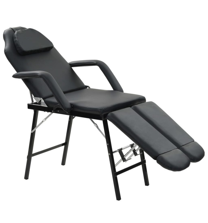 Fauteuil de massage pour traitement facial Simili-cuir Noir | Mobilier & Déco