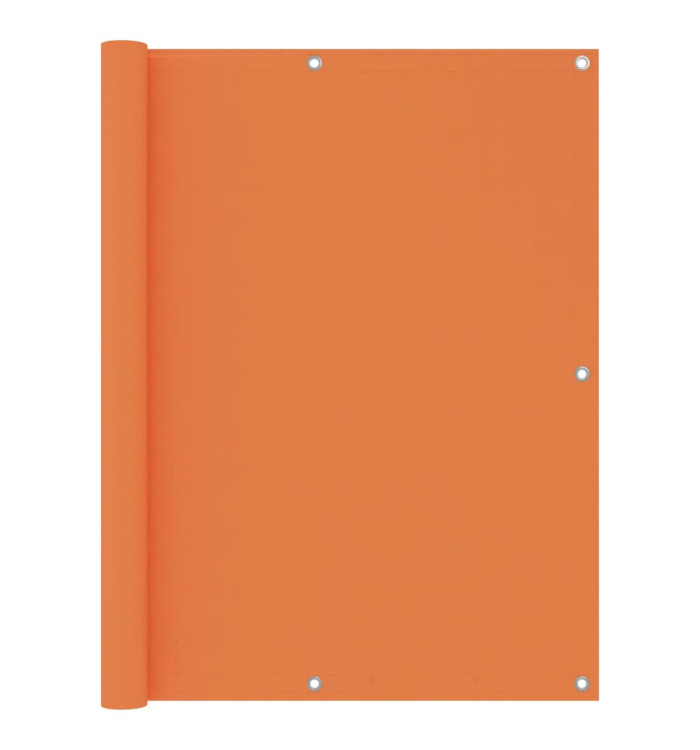 Écran de balcon Orange 120x300 cm Tissu Oxford | Mobilier & Déco
