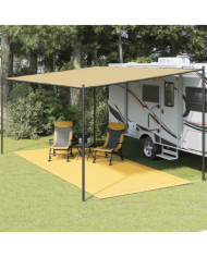 Tapis de tente 250x500 cm Beige | Mobilier & Déco