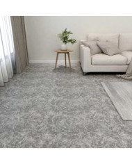 Dalles de plancher autoadhésives 20 pcs PVC 1,86 m² gris béton | Mobilier & Déco