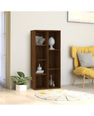 Armoire à livres Chêne marron 50x25x106 cm | Mobilier & Déco
