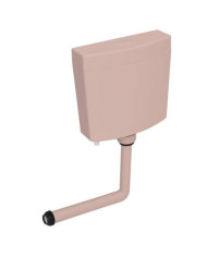Réservoir de toilette avec entrée d'eau inférieure 3/6 L Saumon | Mobilier & Déco