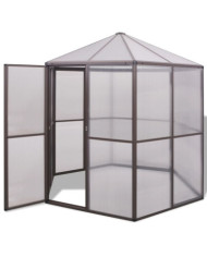 Serre en aluminium 240x211x232 cm | Mobilier & Déco