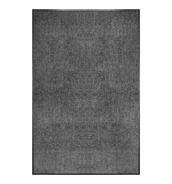 Paillasson lavable Anthracite 120x180 cm | Mobilier & Déco