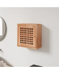 Armoire murale 42x18x42 cm Bois massif de noyer | Mobilier & Déco