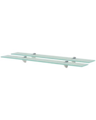 Étagères murales 2 pcs Verre 80 x 10 cm 8 mm | Mobilier & Déco