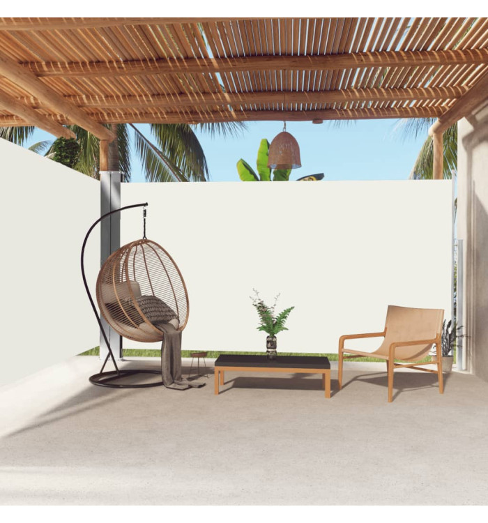 Auvent latéral rétractable Crème 200x600 cm | Mobilier & Déco