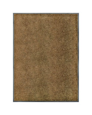 Paillasson lavable Marron 90x120 cm | Mobilier & Déco