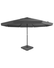 Parasol de jardin avec base portable anthracite | Mobilier & Déco