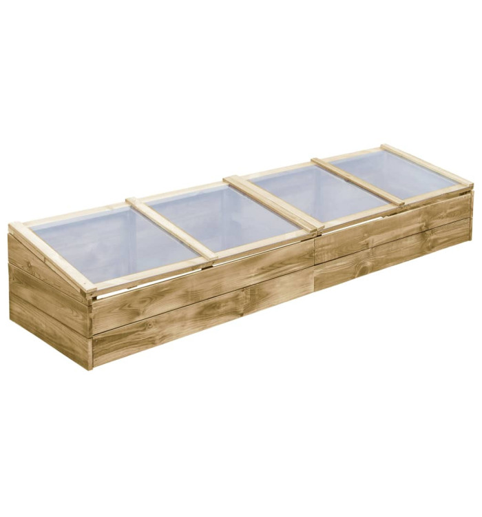 Serre Bois de pin imprégné 200x50x35 cm | Mobilier & Déco