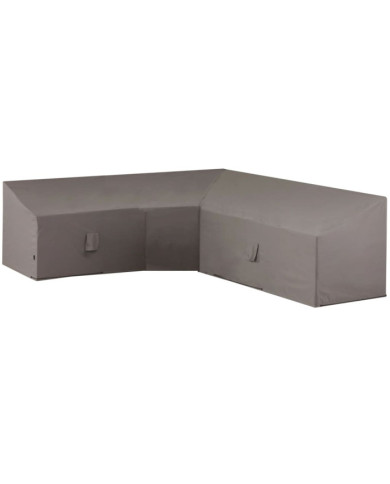 Madison Housse de salon de jardin en forme de L 300x300x90 cm Gris | Mobilier & Déco